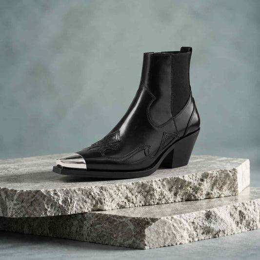 Sienna Western Ankle Boots