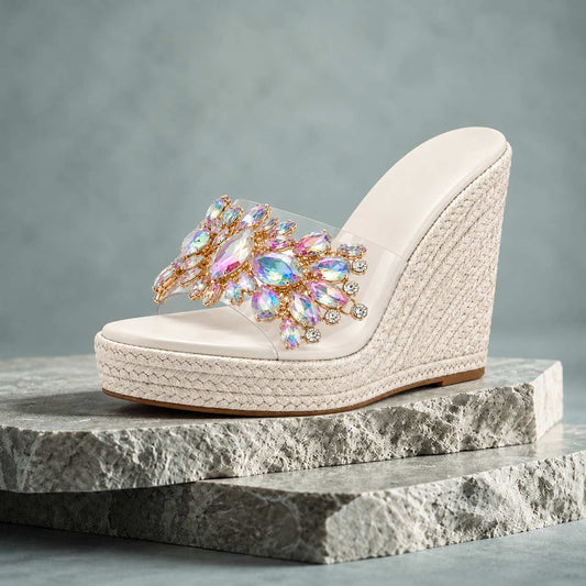Aurora Bloom Wedges
