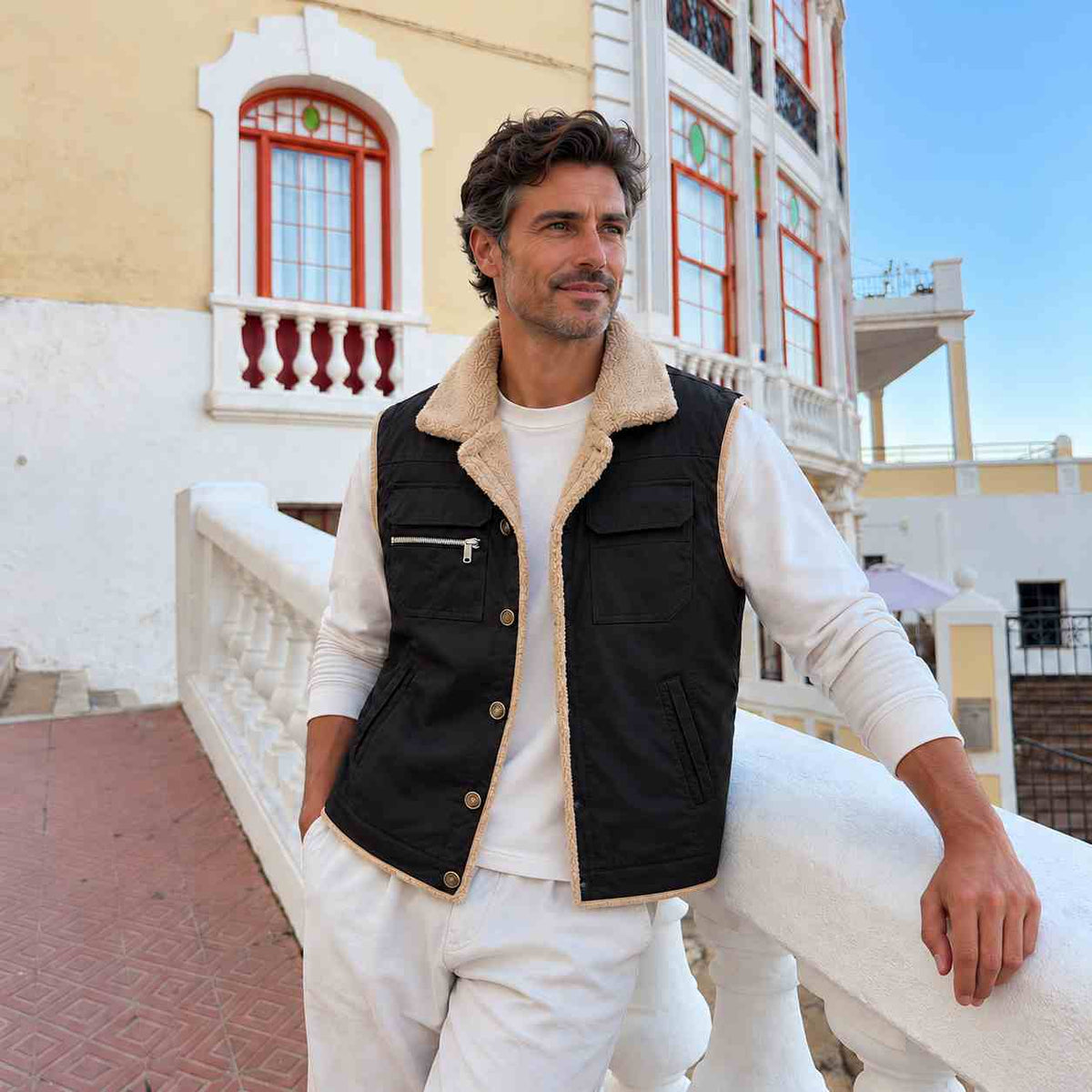 Hudson Fleece-Lined Vest