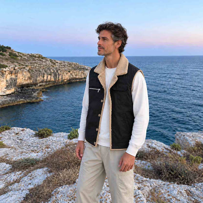 Hudson Fleece-Lined Vest