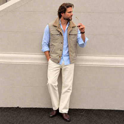 Hudson Fleece-Lined Vest
