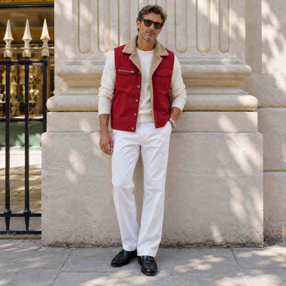Hudson Fleece-Lined Vest