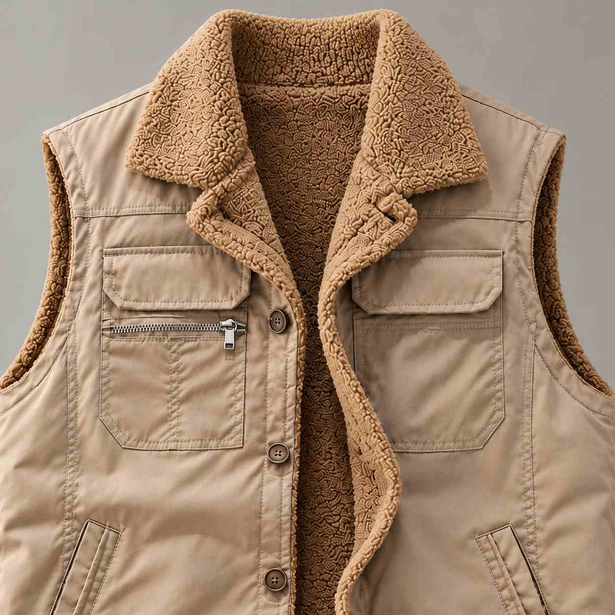 Hudson Fleece-Lined Vest