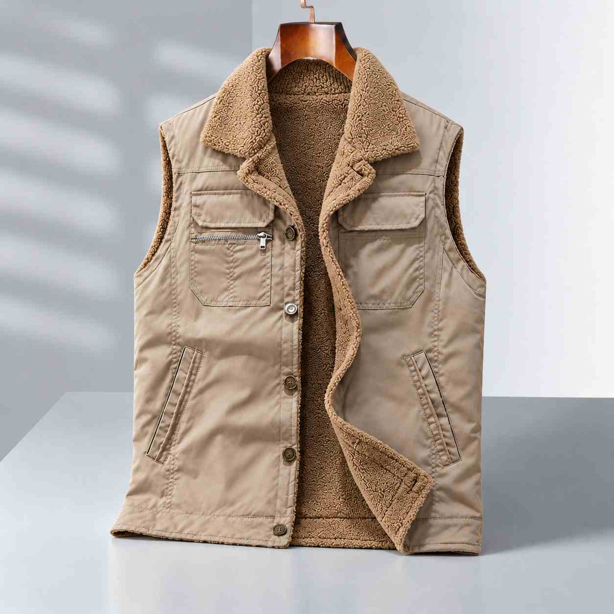 Hudson Fleece-Lined Vest