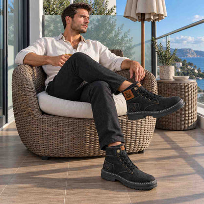 Easton Denim Boots